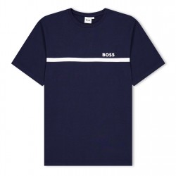 тениска,детски,3/4,панталони,детски,тениски,boss,kids,small,logo,t,shirt,navy,849