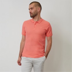 threadbare,cotton,pique,short,sleeve,polo,shirt,coral