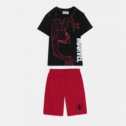 юношески,комплект,детски,стоки,с,аним.,герои,детски,3/4,панталони,дамски,стоки,с,аним.,герои,детски,облекла,character,tee,and,short,set,junior,spiderman,re