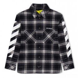 детски,облекла,off,white,check,shirt,infants,black,white