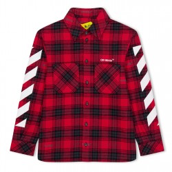детски,облекла,off,white,check,shirt,infants,red,white