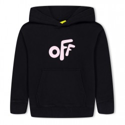 детски,суичър,детски,облекла,off,white,rounded,logo,hoodie,infants,black,pink
