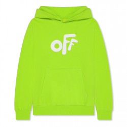 детски,суичър,детски,облекла,off,white,rounded,logo,hoodie,infants,l,green,white
