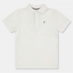 дрехи,за,училище,детски,блузи,с,яка,детски,3/4,панталони,farah,bugsworth,polo,in99,white