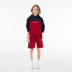 суичър,детски,облекла,lacoste,colour,block,hoodie,navy,blue,ora