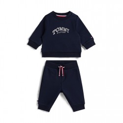 детски,3/4,панталони,tommy,hilfiger,unisex,kids',monotype,clothing,set,night,navy,c1g