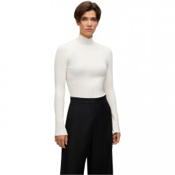 блуза,дамски,плетени,дрехи,boss,frescia,sweater,open,white