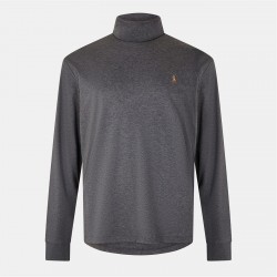 пуловер,мъжки,пуловери,polo,ralph,lauren,soft,cotton,roll,neck,jumper,barclay,heather