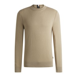 пуловер,мъжки,пуловери,boss,men,s,ecaio,p,knitted,jumper,light,beige,275