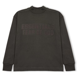 детска,тениска,fear,of,god,essentials,unisex,kids,long,sleeve,oversized,fit,t,shirt,off,black