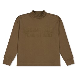 детска,тениска,fear,of,god,essentials,unisex,kids,long,sleeve,oversized,fit,t,shirt,wood