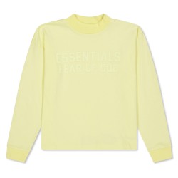 детска,тениска,fear,of,god,essentials,unisex,kids,long,sleeve,oversized,fit,t,shirt,canary
