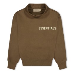детски,пуловер,fear,of,god,essentials,unisex,kids,long,sleeve,mock,neck,turtle,jumper,wood