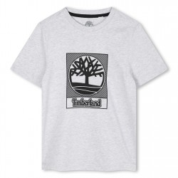 тениска,детски,3/4,панталони,timberland,kids',classic,logo,t,shirt,grey