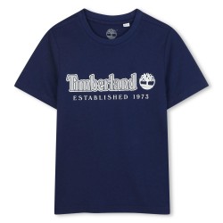 Тениска Timberland Kids Classic Logo T-Shirt - Navy тениска,timberland,kids,classic,logo,t,shirt,navy