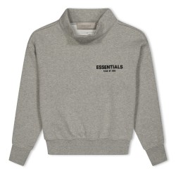 детски,пуловер,fear,of,god,essentials,unisex,kids,mockneck,turtle,neck,jumper,dark,oatmeal