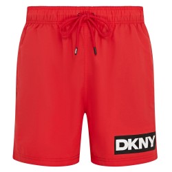 Бански гащета DKNY Mens Swim Shorts Kos - Red бански,гащета,dkny,mens,swim,shorts,kos,red