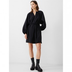 Рокля French Connection Women's Alora A-Line Dress - 01-Blackout рокля,дамски,поли,и,рокли,french,connection,women's,alora,a,line,dress,01,blackout
