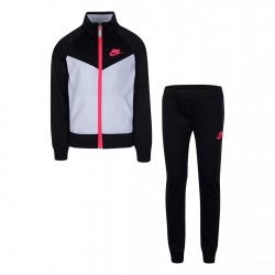 Детски анцуг Nike NSW Poly Tracksuit Infant Girls - Black/White/Pnk детски,анцуг,коледни,подаръци,за,деца,всички,коледни,подаръци,детски,летен,каталог,детски,летни,облекла,дрехи,за,училище,разпрод