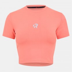 RED RUN Red Run Baby Tee - Salmon дамски,топове,red,run,red,run,baby,tee,salmon