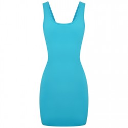 рокля,дамски,поли,и,рокли,honeyz,women's,bandage,mini,dress,turquoise