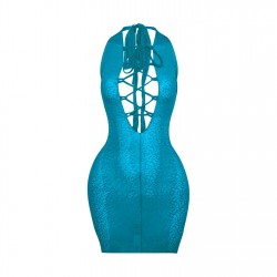 дамски,поли,и,рокли,дамски,облекла,размер,honeyz,snake,mini,ld99,turquoise