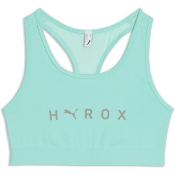 Puma Womens Hyrox Mid Non Wired Sports Bra - Intense Mint дамско,бельо,дамски,горнища,за,тренировка,дамско,фитнес,облекло,футбол,puma,women,s,hyrox,mid,non,wired,sports,bra,intense,mint