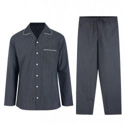 пижама,мъжки,пижами,linea,geo,pj,set,black