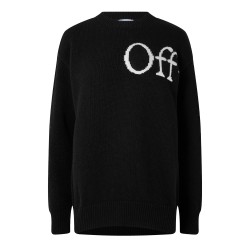 дамски,пуловер,off,white,women,s,logo,relaxed,fit,crew,neck,jumper,black