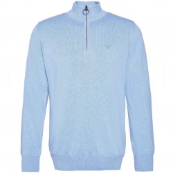 Barbour Mens Half-Zip Jumper - Drk Chmbry BL14 barbour,mens,half,zip,jumper,drk,chmbry,bl14