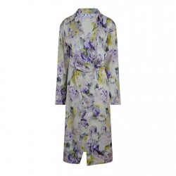 рокля,дамски,ризи,off,white,chine,satin,twist,long,dress,green