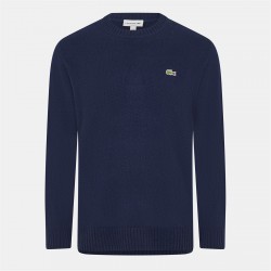 облекла,на,разпродажба,мъжки,пуловери,lacoste,tricot,sn99,navy,blue