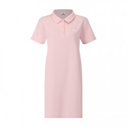 дамска,рокля,дамски,поли,и,рокли,slazenger,womens,short,sleeve,polo,dress,pink