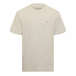 Пижама Lacoste Men's Waffle Short Sleeve Pyjama Top - Silver Chine пижама,мъжки,пижами,lacoste,men's,waffle,short,sleeve,pyjama,top,silver,chine