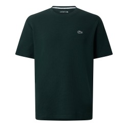 пижама,мъжки,пижами,lacoste,men,s,waffle,short,sleeve,pyjama,top,green,yzp