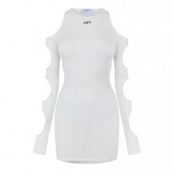 рокля,дамски,поли,и,рокли,off,white,cut,out,mini,dress,white,black