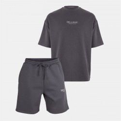 тениска,blank,essentials,blank,puff,print,t,shirt,short,set,storm,grey