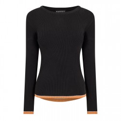 дамски,горнища,с,качулка,дамски,плетени,дрехи,дамски,ежедневни,облекла,diesel,diesel,arinne,maglia,ld99,black