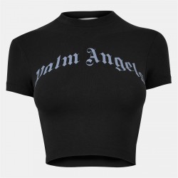 дамски,топове,palm,angels,women's,baby,tee,black