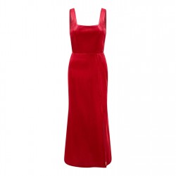 дамски,поли,и,рокли,mela,london,mela,fitted,mid,drss,ld99,red