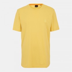 тениска,облекла,на,разпродажба,мъжки,тениски,boss,men's,regular,fit,tales,t,shirt,open,yellow,751