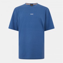 тениска,облекла,на,разпродажба,мъжки,тениски,boss,men's,oversized,t,shirt,open,blue