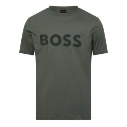 тениска,мъжки,тениски,boss,men,s,thinking,1,t,shirt,signature,logo,open,grey