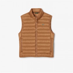 Елек Lacoste Lacoste Gilets Sn99 - Dark Date Brown елек,мъжки,якета,lacoste,lacoste,gilets,sn99,dark,date,brown