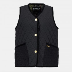 елек,дамски,якета,и,палта,barbour,women's,enid,diamond,quilted,sleeveless,gilet,black,classic