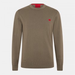 пуловер,мъжки,пуловери,hugo,san,cassius,c,jumper,med,grey,032
