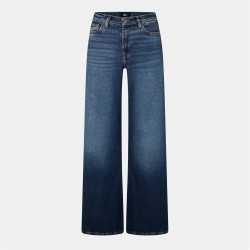 дънки,дамски,дънки,7,for,all,mankind,women's,lotta,wide,leg,jeans,dark,blue