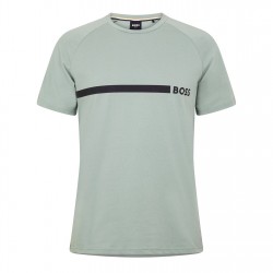 тениска,мъжки,тениски,boss,logo,slim,t,shirt,pastel,green330