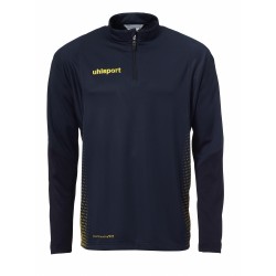 Горнище с цип Uhlsport SCORE 1/4 ZIP TOP - Navy/Yellow горнище,с,цип,мъжки,полари,uhlsport,score,1,4,zip,top,navy,yellow