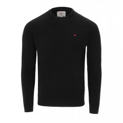 пуловер,мъжки,пуловери,lee,cooper,cooper,long,sleeve,crew,neck,jumper,black